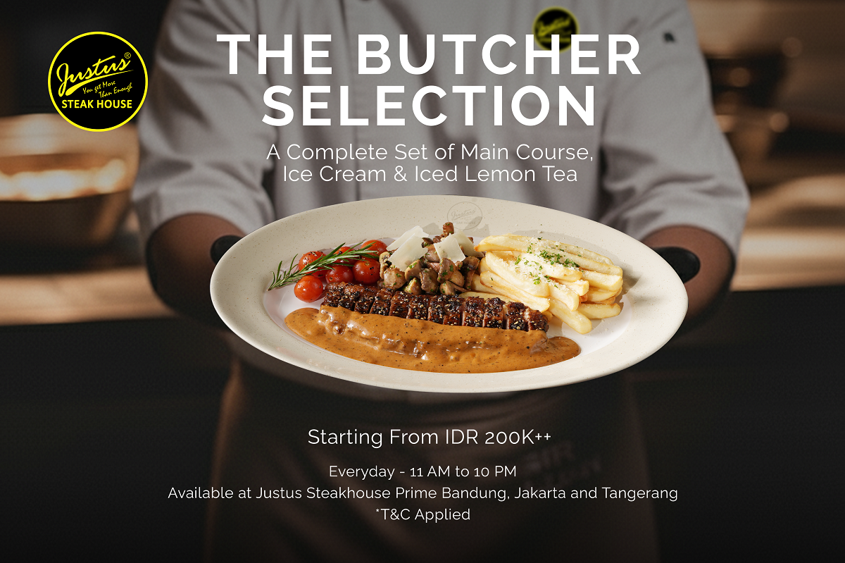 Promo kuliner di Justus Steakhouse