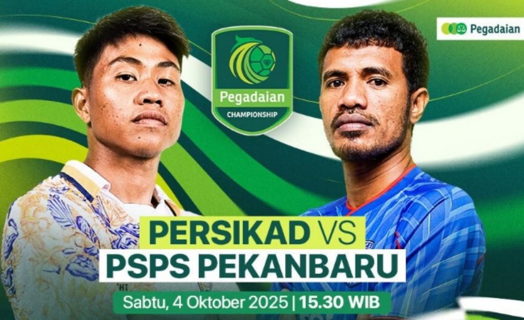 Link live streaming Persikad vs PSPS Pekanbaru
