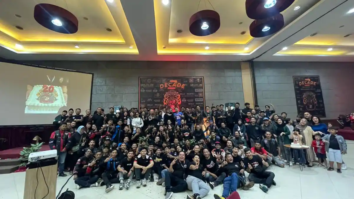CBR Club Bandung Rayakan 2 Dekade Kebersamaan, Two Decades of Brotherhood With No Limits