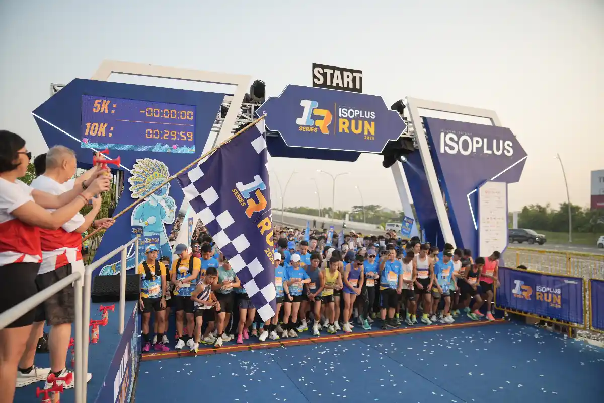 ISOPLUS RUN Kembali Digelar di Pantai Indah Kapuk, Jadi Perayaan Hidup Sehat dan Aktif Bagi 6.000 Pelari