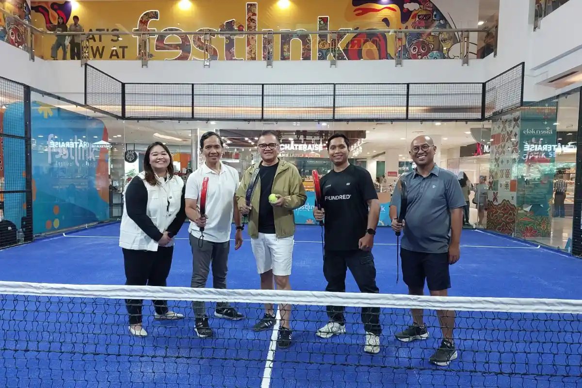 15timewa Padel Fest! Festival Citylink Hadirkan Lapangan Padel Indoor Pertama di Mal Bandung