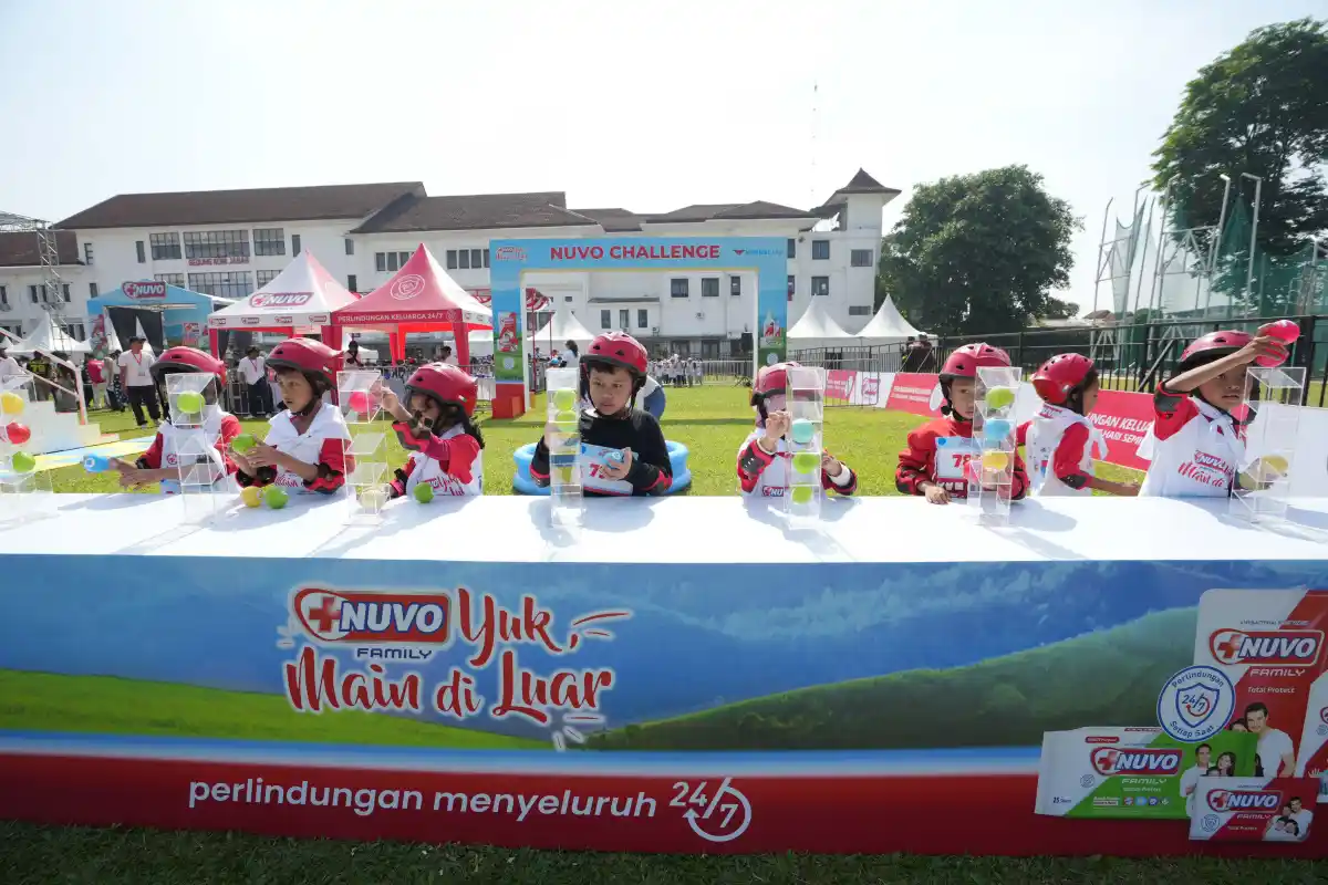 NUVO Family Luncurkan Tisu Basah Antiseptik Ramah Anak, Bebas Main di Luar Tanpa Takut Kuman di Bandung