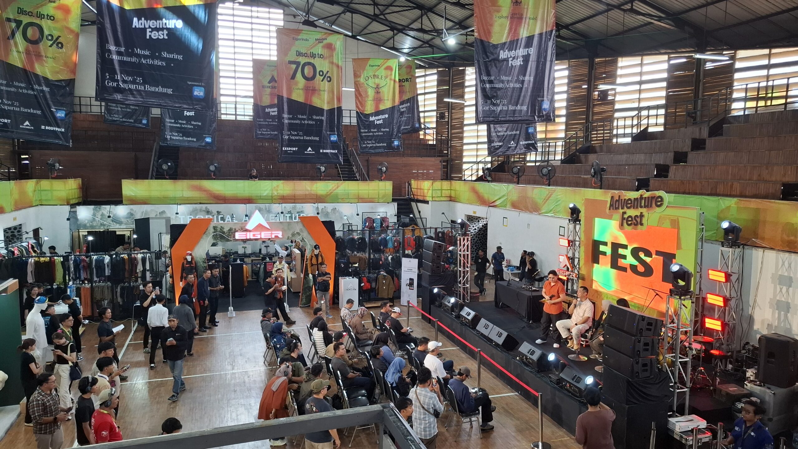 Adventure Fest 2025 Hadir di GOR Saparua Bandung: Satukan Tiga Brand Legendaris Indonesia dalam Satu Semangat Petualangan