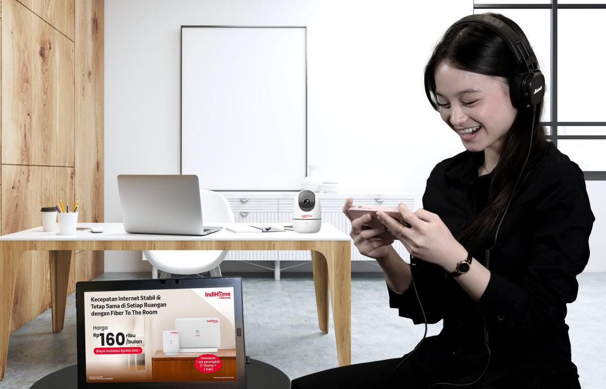 Solusi Terbaru IndiHome Fiber-To-The-Room (FTTR) dan IndiHome SMART Indoor Camera Hadir di Kota Bandung