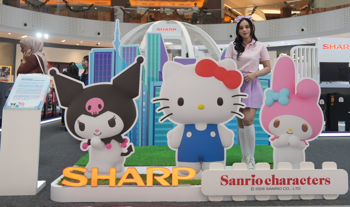 Hello Comfort Roadshow Strategi Baru Sharp Hadirkan Inovasi Teknologi dan Hiburan Jepang di Bandung