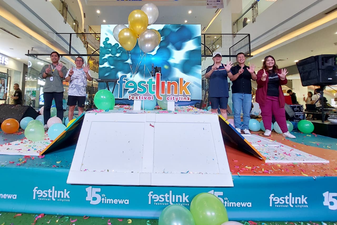 Acara Puncak 15timewa Anniversary Festlink Resmi Hadirkan Identitas Baru dengan Semangat Festive Way to Happiness