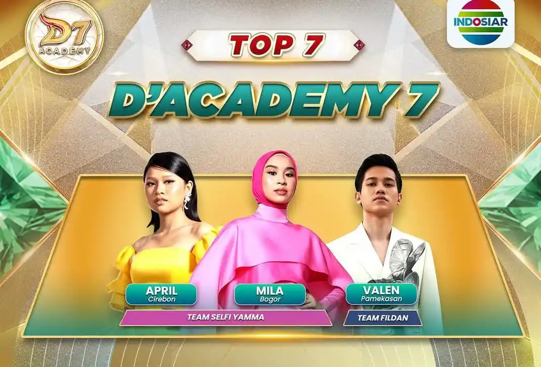 GRATIS! Link Live Streaming Dangdut Academy 7 Top 7 di Indosiar, Siapakah yang Lolos?