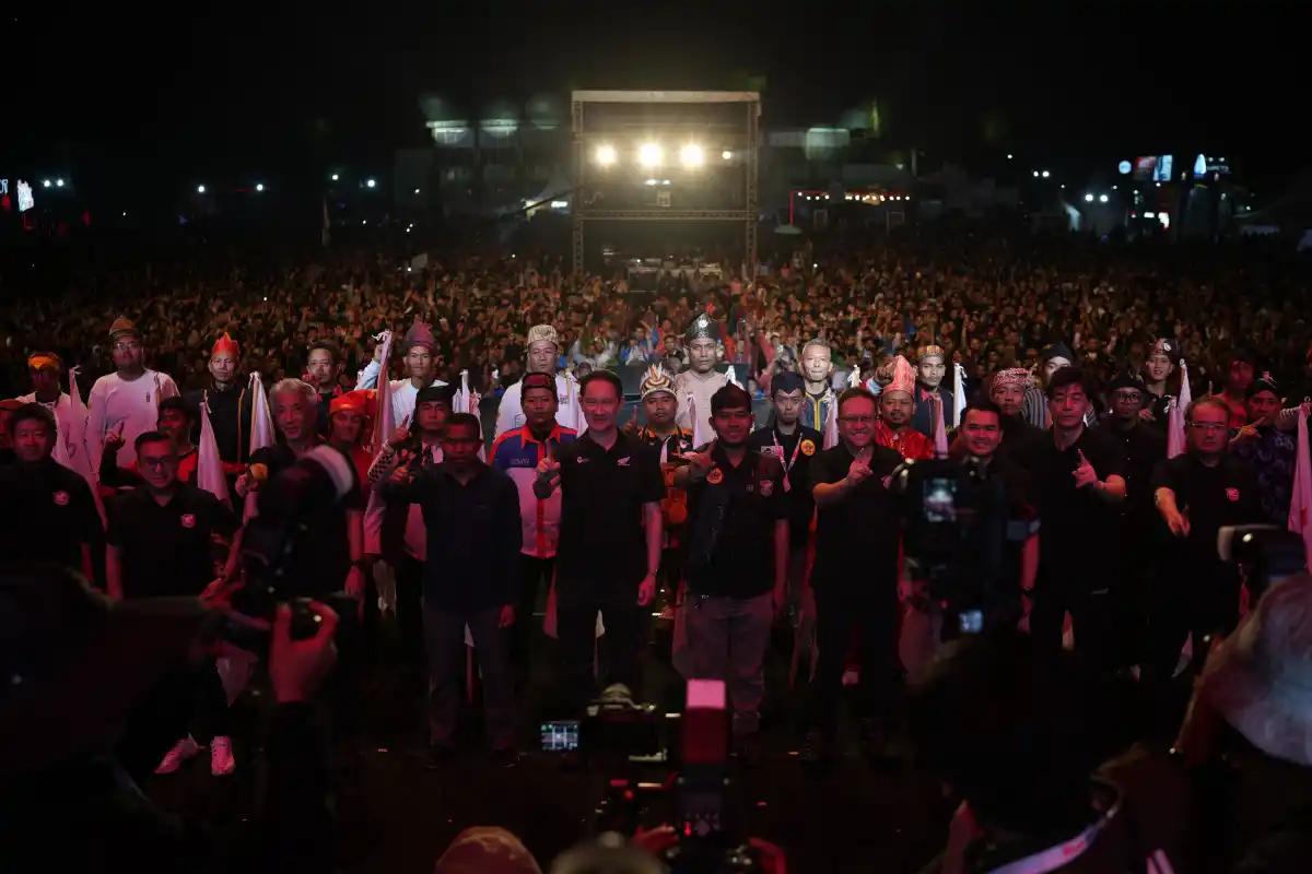 Honda Bikers Day 2025 Hadirkan 32.373 Bikers dari Sabang sampai Merauke Kumpul di Garut