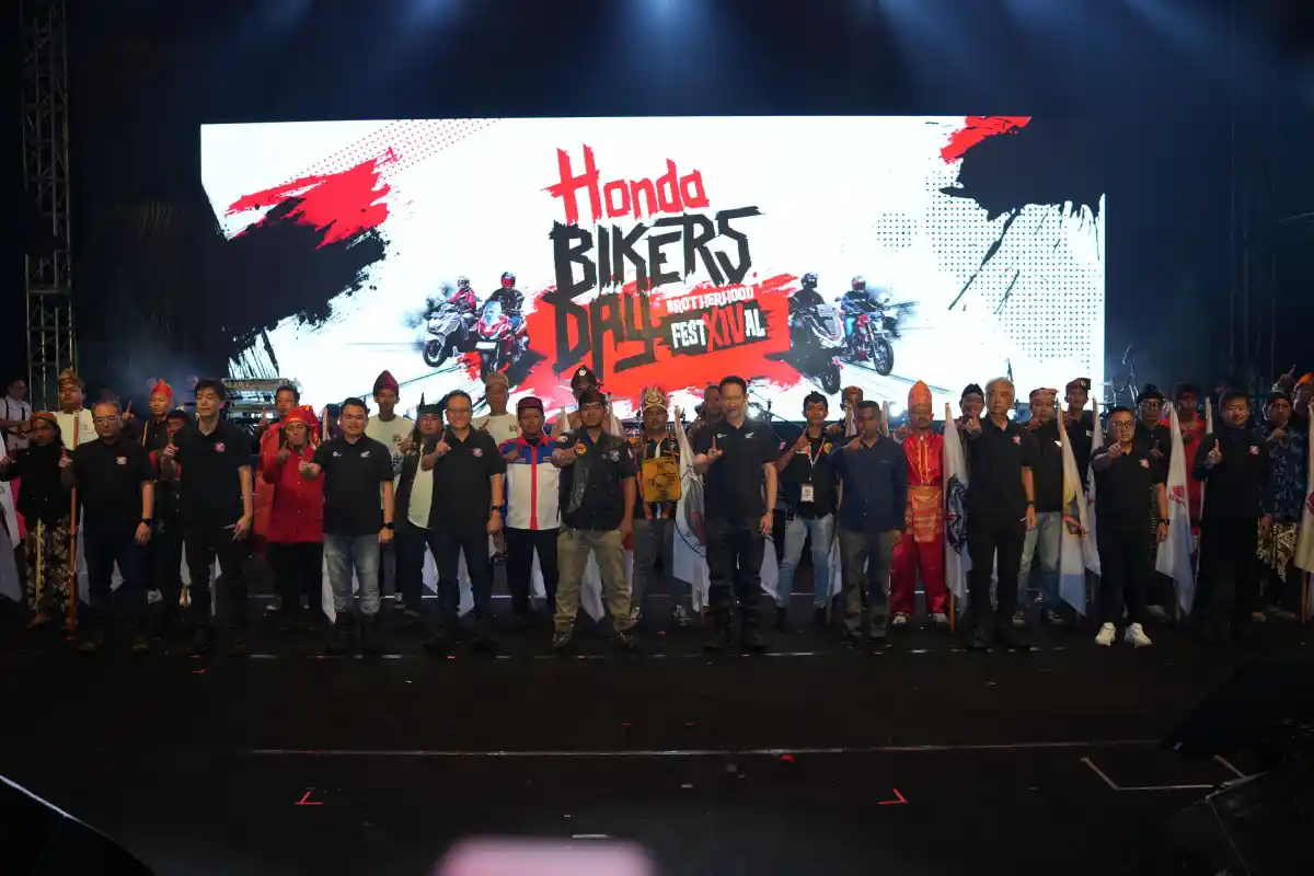 Honda Bikers Day 2025 Hadirkan 32.373 Bikers dari Sabang sampai Merauke Kumpul di Garut