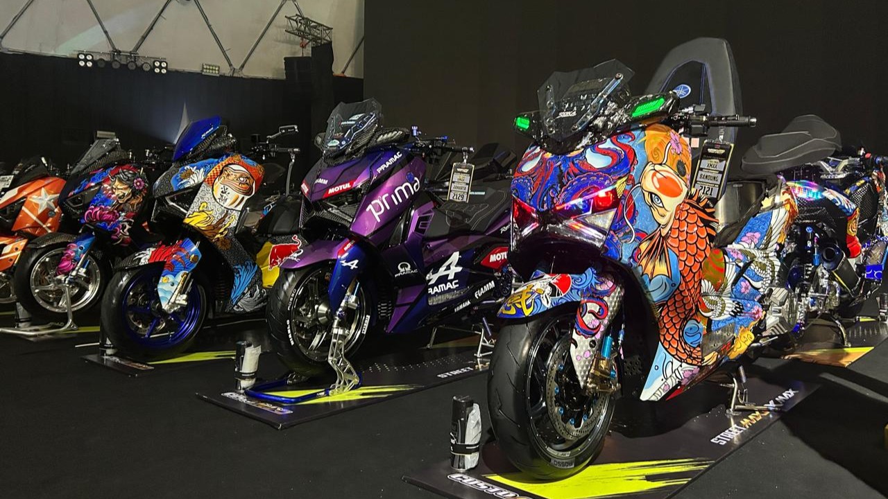 Puluhan Modifikasi Sukses Curi Perhatian Pengunjung dalam Grand Final CustoMAXi Yamaha 2025