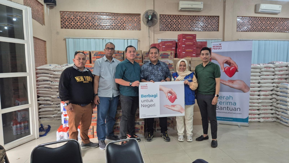 Percepat Pemulihan, Yayasan WINGS Peduli Distribusikan Bantuan ke Wilayah Banjir dan Longsor di Sumatra