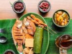 Inilah salah satu sajian menu khas Sunda di Raja Sunda Bandung yang bisa dinikmati para pengunjung. Foto: Instagram @rajasunda_bandung