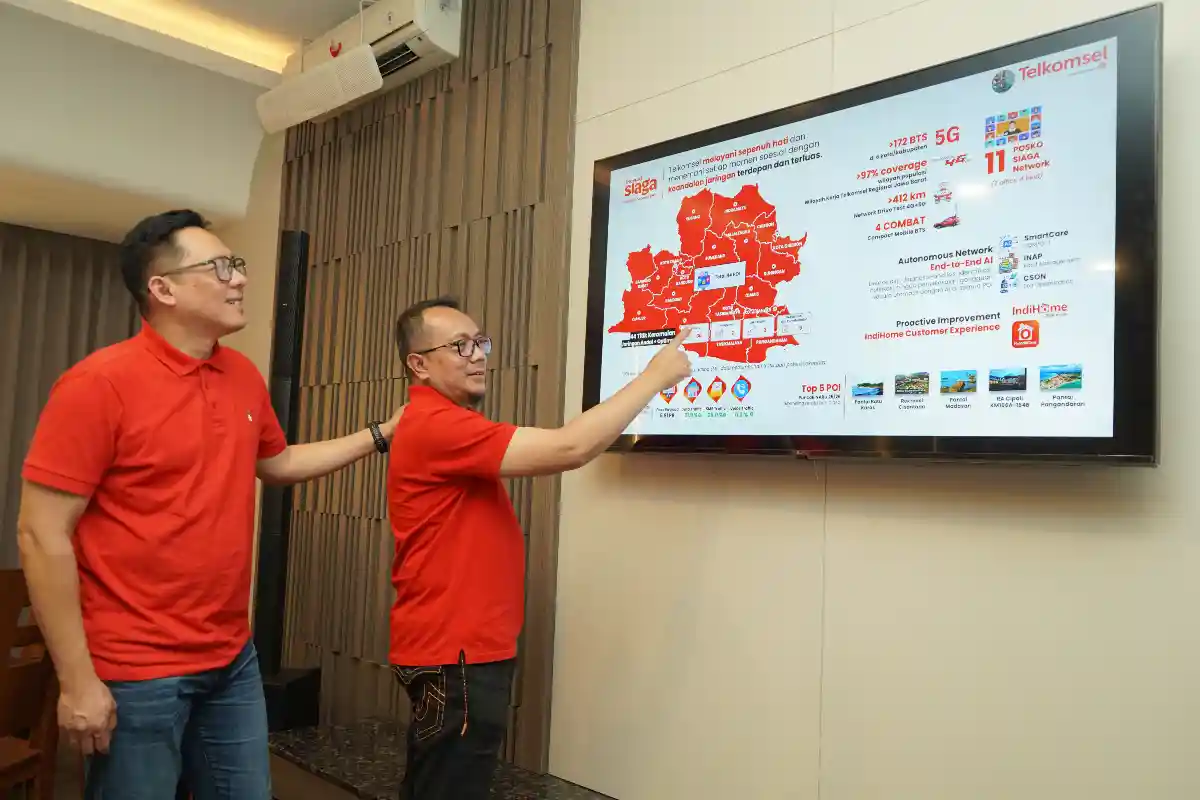 Telkomsel Regional Jawa Barat Melayani Sepenuh Hatidi Natal 2025 dan Tahun Baru 2026, Jaringan Andal dan Layanan Terbaik di Tiap Momen Spesial Bersama Masyarakat