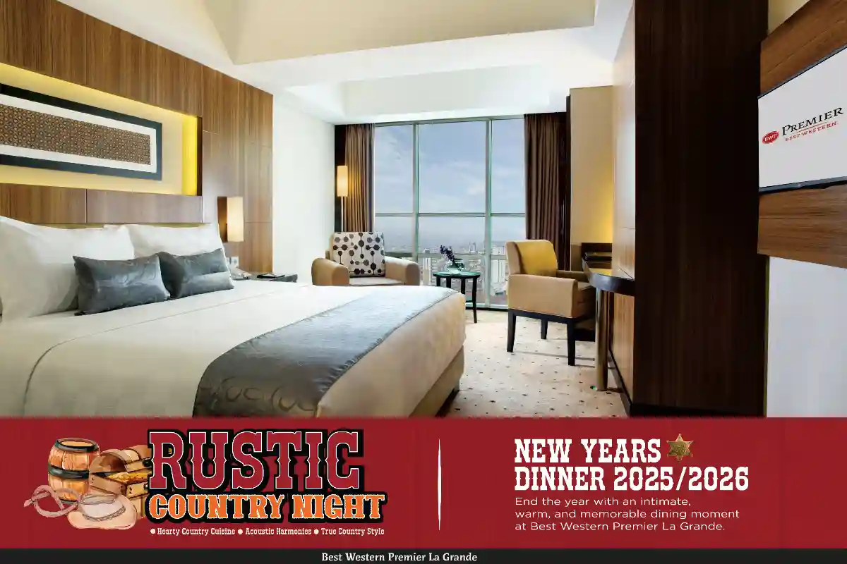 Rayakan Liburan Akhir Tahun 2025 dalam Kehangatan 'Rustic Country Night' di Hotel Best Western Premier La Grande Bandung