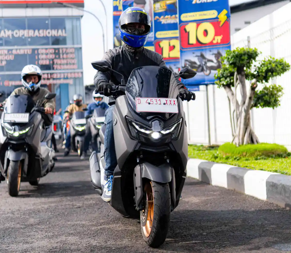 Maxi Premium Ride 2025, Gelaran Touring Akhir Tahun Yamaha Jabar ke Pantai Pangandaran