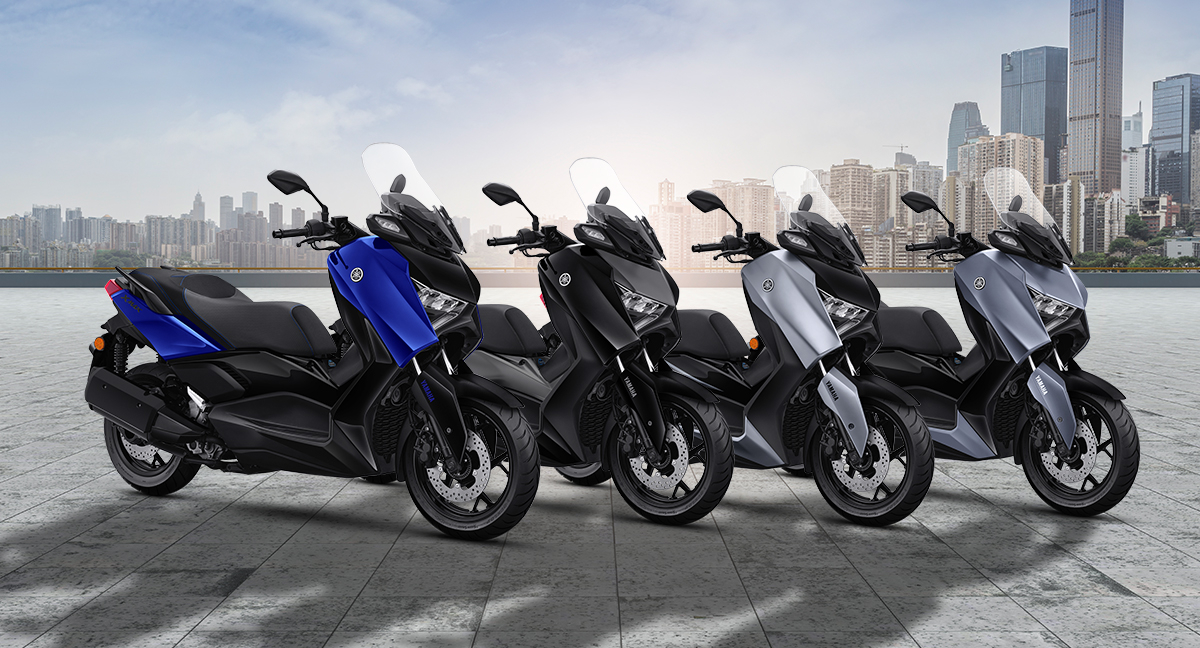 Yamaha membuka awal 2026 dengan meluncurkan warna baru XMAX Connected, Metallic Blue dan Ceramic Grey yang tampil sporty dan premium.