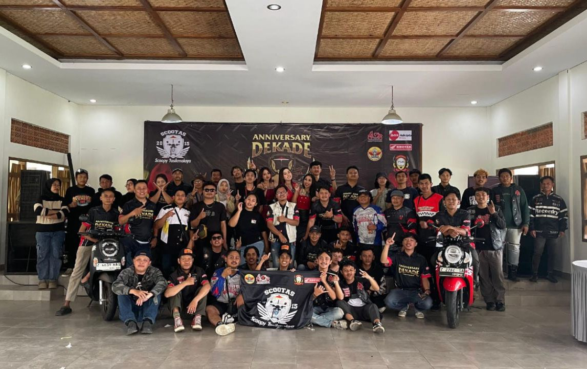 Anniversary 1 Dekade Scoopy Tasikmalaya "Satu Dekade, Bersama Satu Hati"