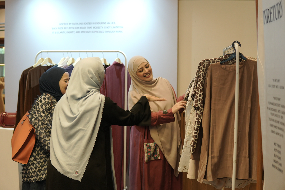 Launching Haadiya Syari, Brand Busana Syar’i Alia Karenina yang Lahir dari Refleksi Diri dan Perjalanan Hijrah