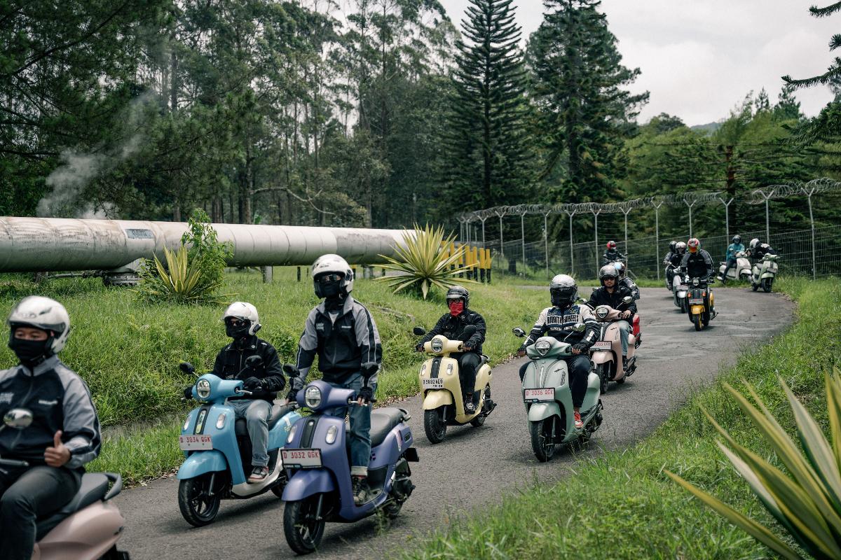 Anti Worry! Healing ke Swiss van Java  Garut Jadi Semakin Syahdu Bareng Warna Terbaru Classy Yamaha
