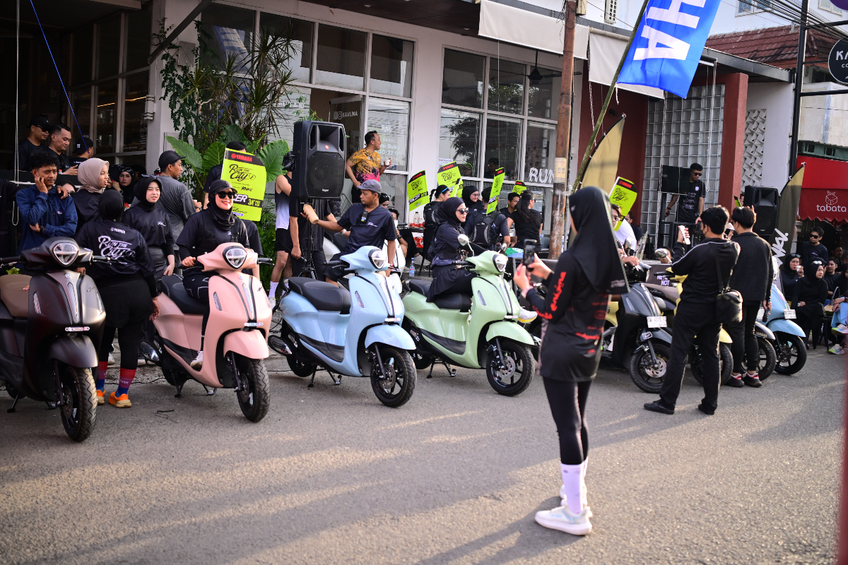 Yamaha hadirkan Run The City by Grand Filano, tren baru olahraga sambil hangout bareng komunitas.