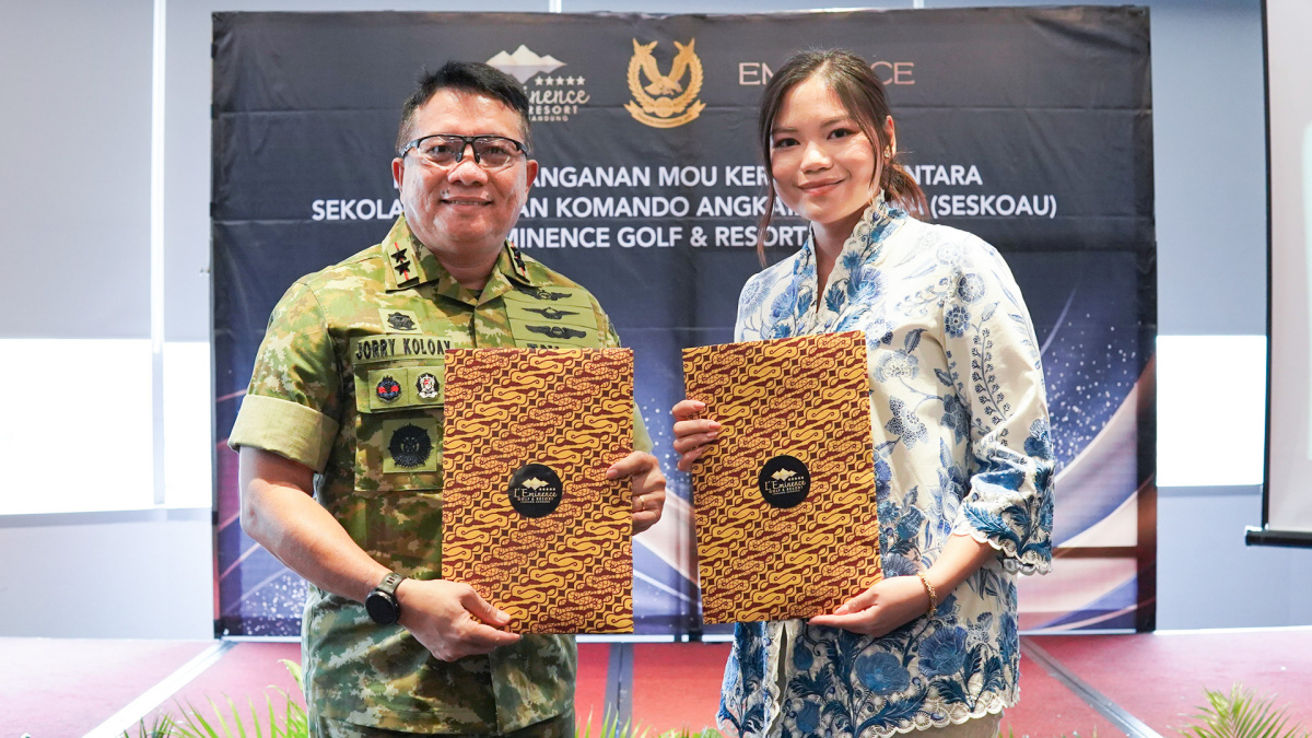 Dukung Optimalisasi Aset Negara, L’Eminence Golf Resort Lembang Jalin Kolaborasi Strategis dengan SESKOAU