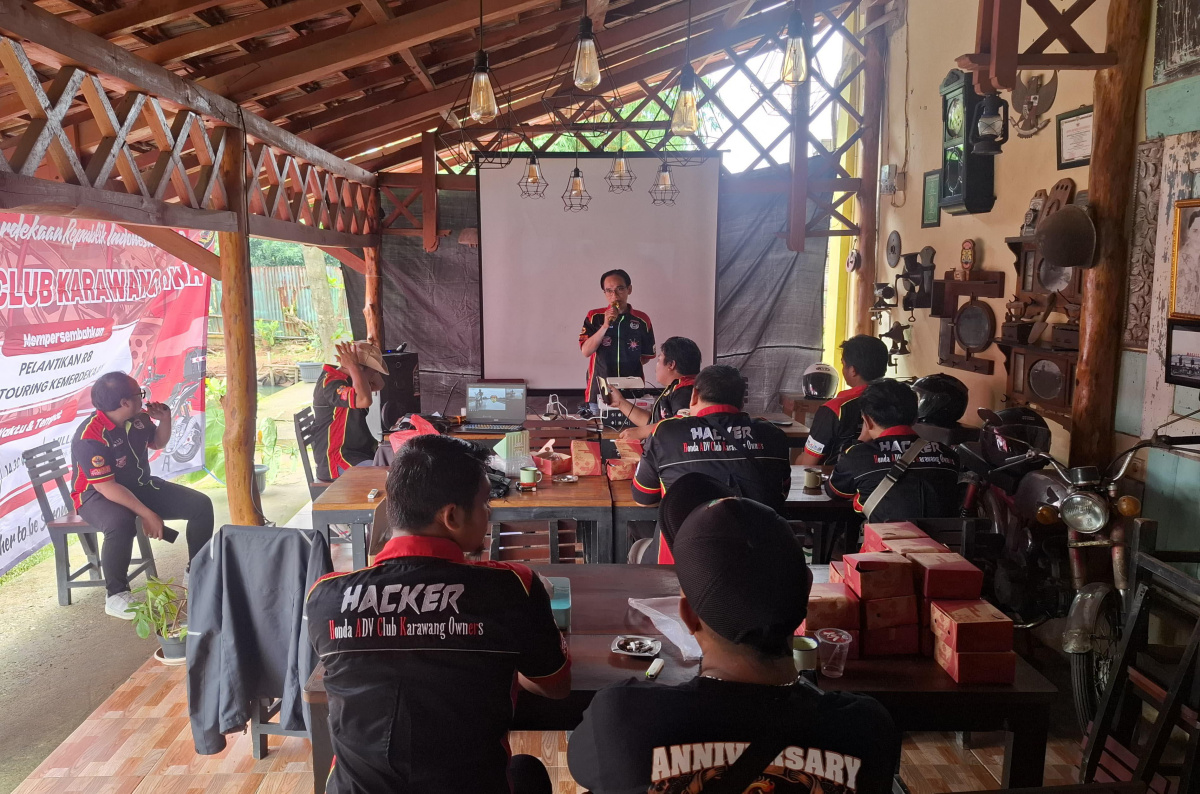 Hacker  Karawang Awali 2026 dengan Rapat Kerja Kepengurusan Bertema Infinite Journey