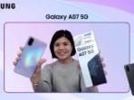 Samsung Electronics Indonesia resmi meluncurkan Galaxy A07 5G dengan Dimensity 6300, 6 update OS, dan sertifikasi IP54.