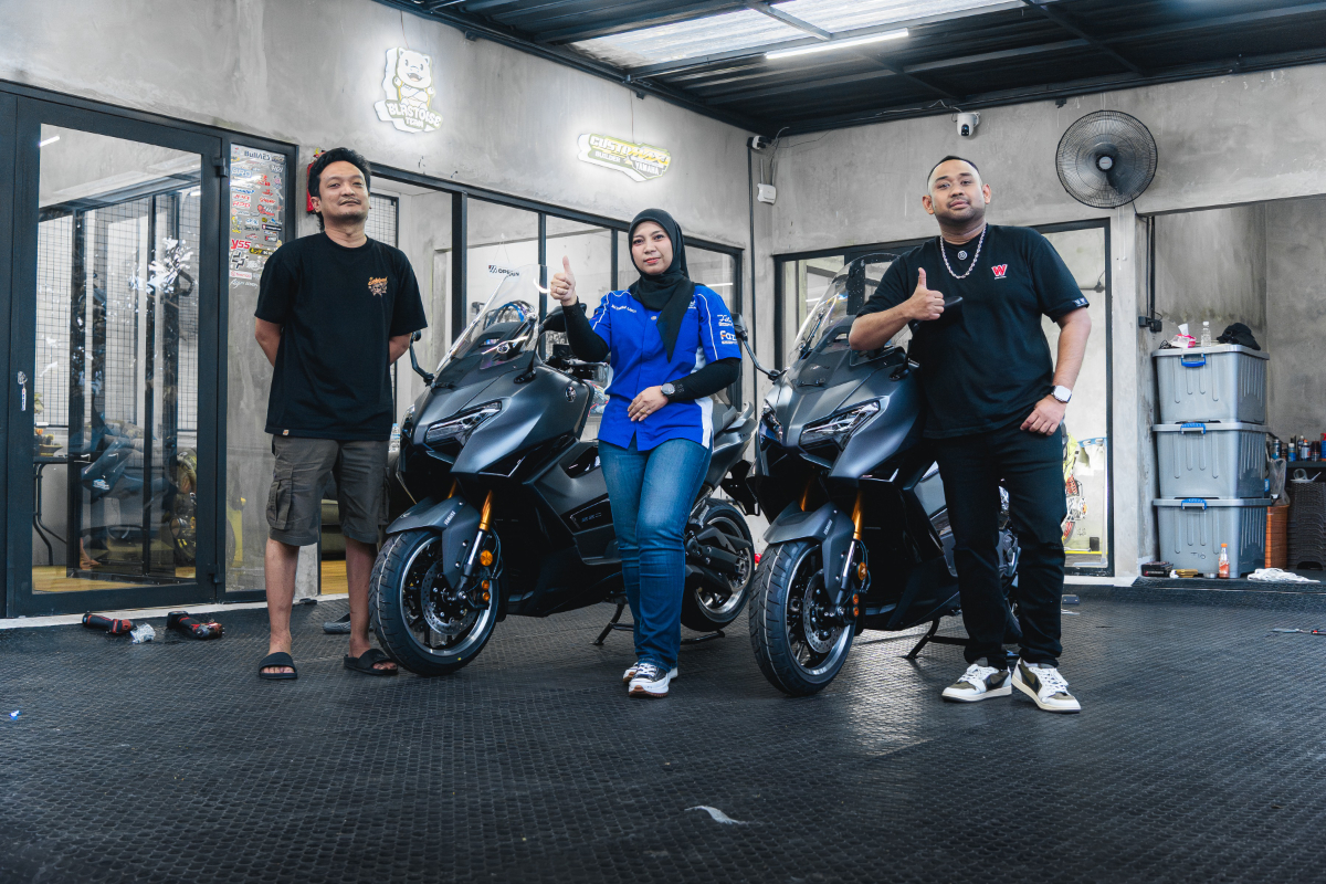 Yamaha TMAX TECHMAX Diserahkan ke Konsumen, Fitur Canggih dan Cruise Control Jadi Daya Tarik