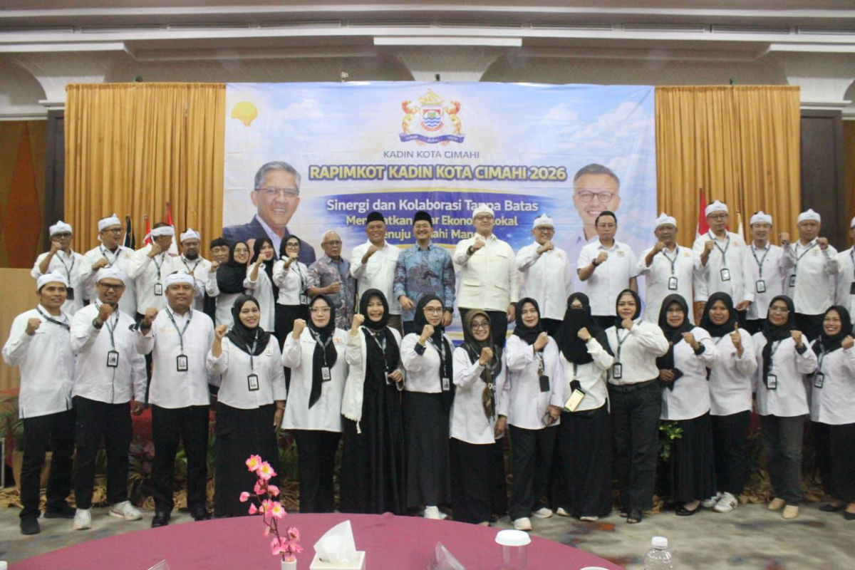 RAPIMKOT KADIN Kota Cimahi 2026 menegaskan komitmen penguatan UMKM dan kolaborasi lintas sektor demi ekonomi daerah yang mandiri.