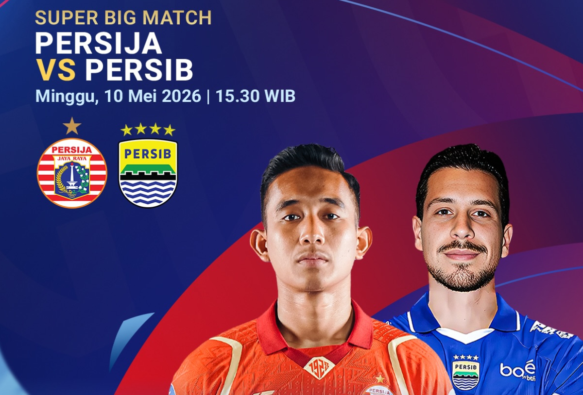 Link Live Streaming Persija vs Persib, FOTO: Indosiar