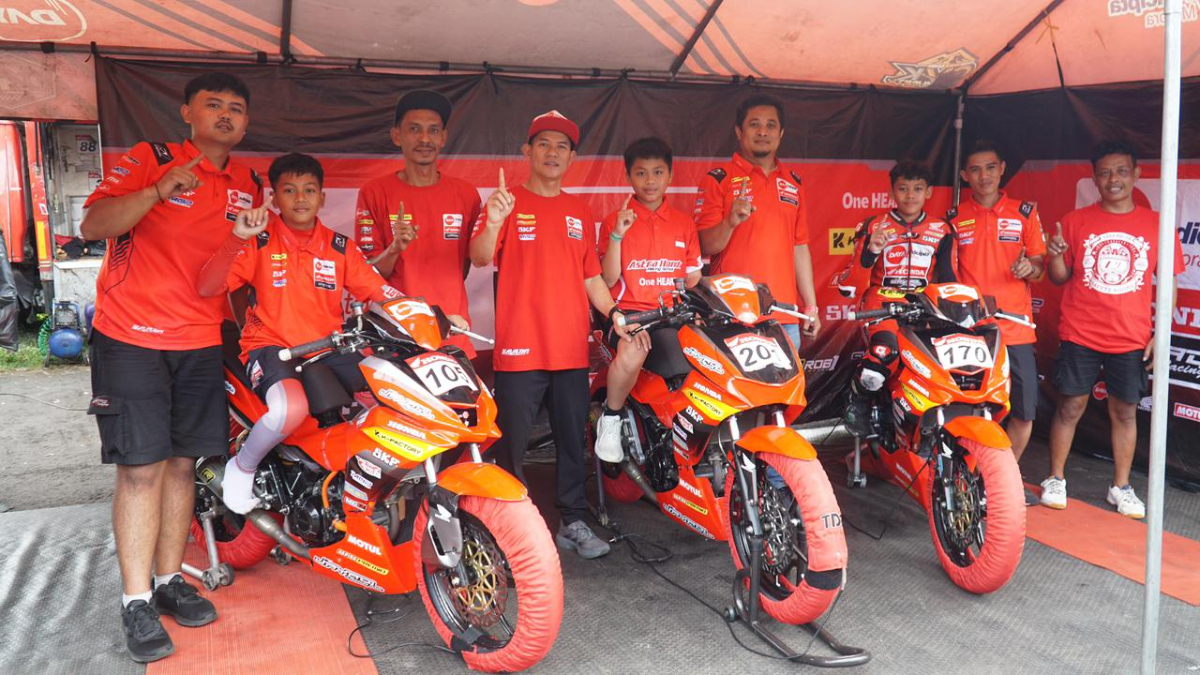 DAM Konsisten Bina Pebalap Muda Lewat Honda Daya Jayadi Racing Team