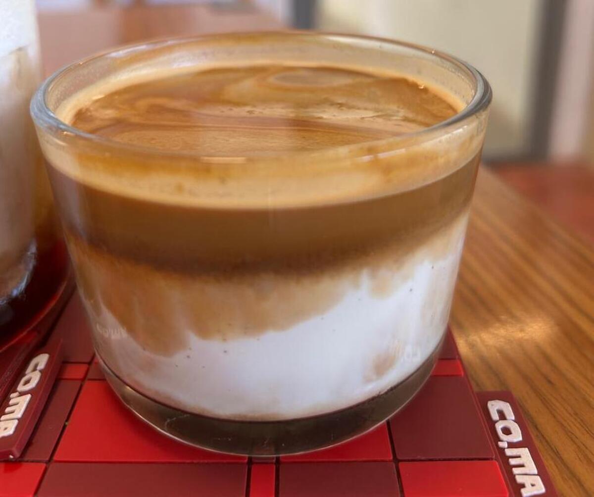 Dirty latte enak di bandung, co,ma coffee