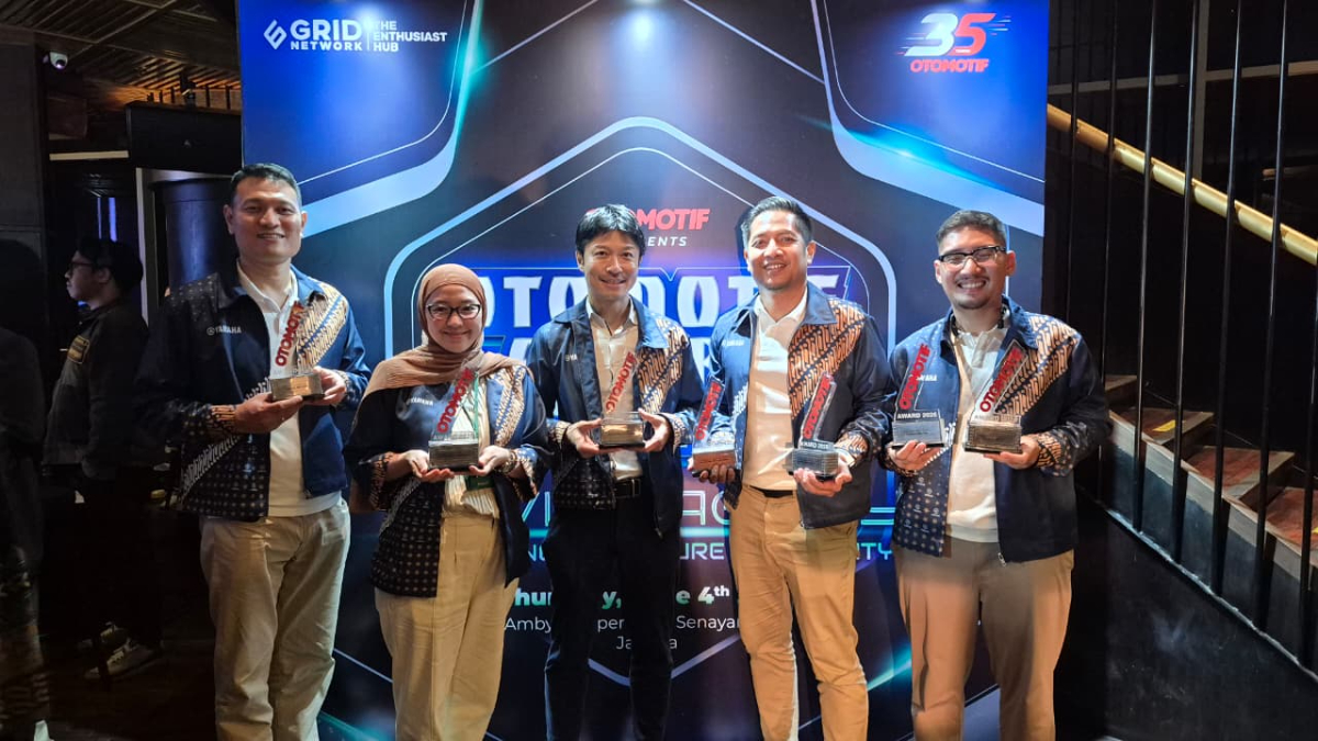 Dari Skutik Hingga Sport, Yamaha Sapu Bersih 7 Penghargaan di Event Otomotif Award 2026