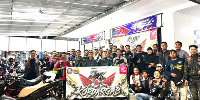 Kuatkan Semangat Persaudaraan, Paguyuban Honda Kuningan Gelar Kopdar Gabungan