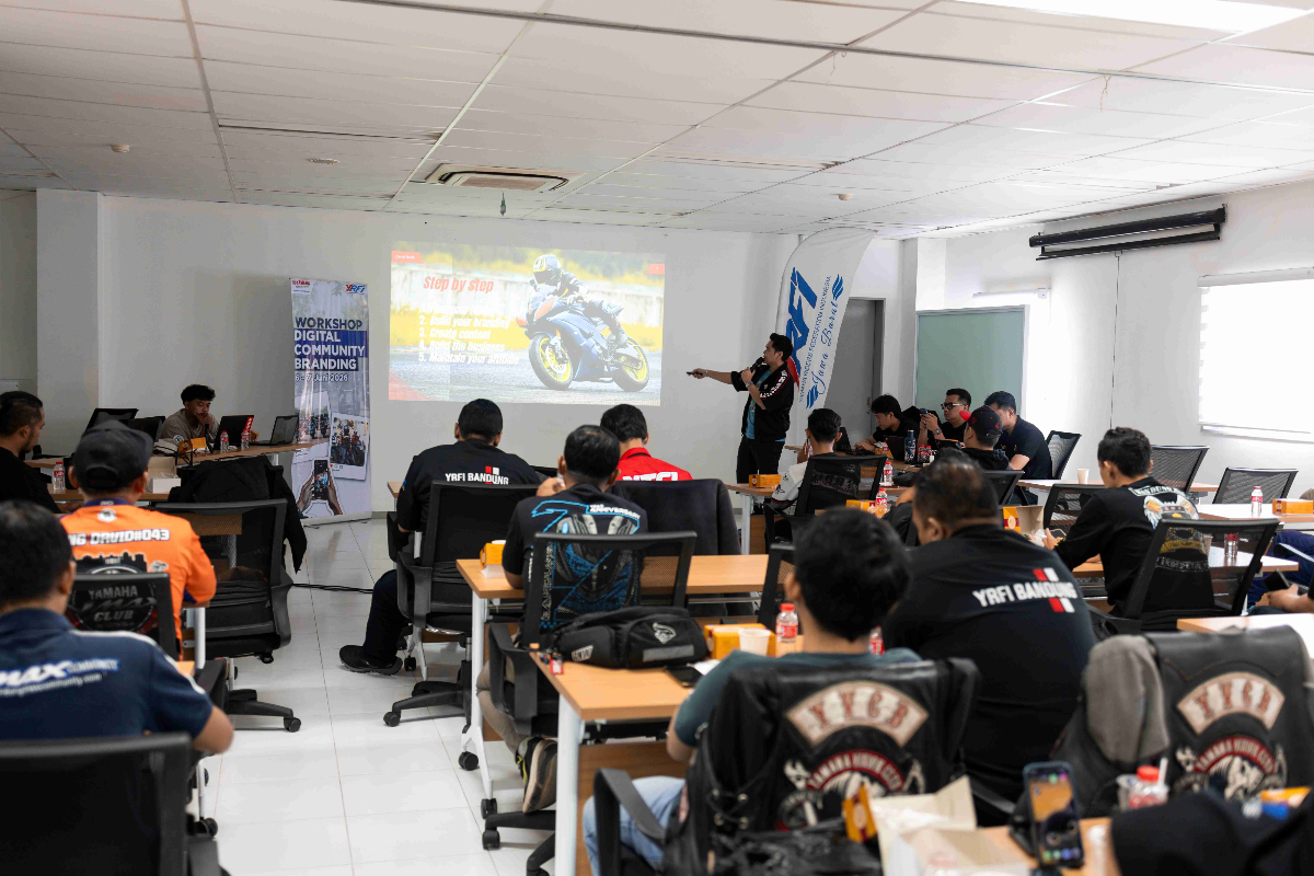 Yamaha Jawa Barat Gelar Workshop Digital Community, Perkuat Kapasitas Komunitas Di Era Digital