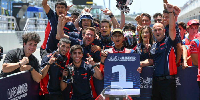 Pebalap Binaan Astra Honda Cetak Sejarah Terkencang di Estoril