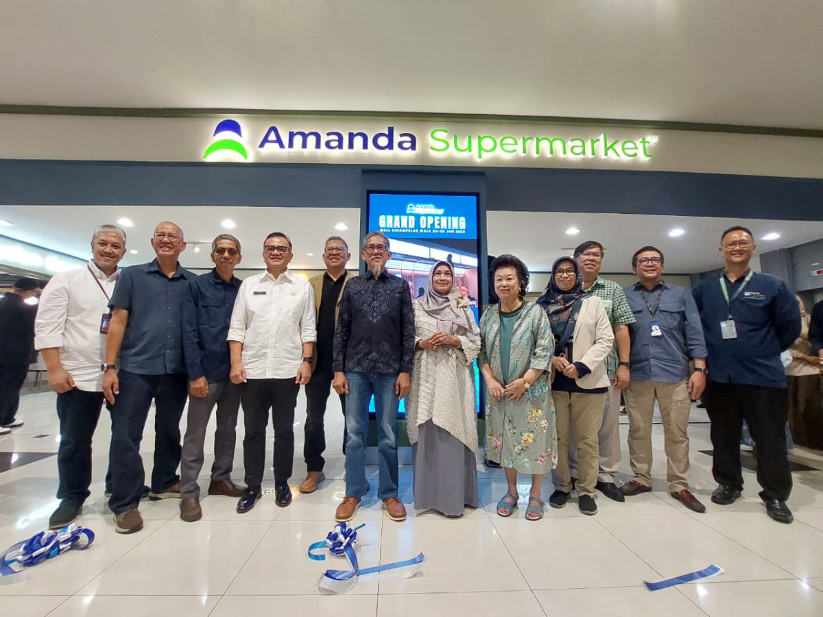 Amanda Supermarket Ciwalk Resmi Dibuka, Perkuat Ekspansi Ritel Modern dan Dorong Ekonomi Bandung