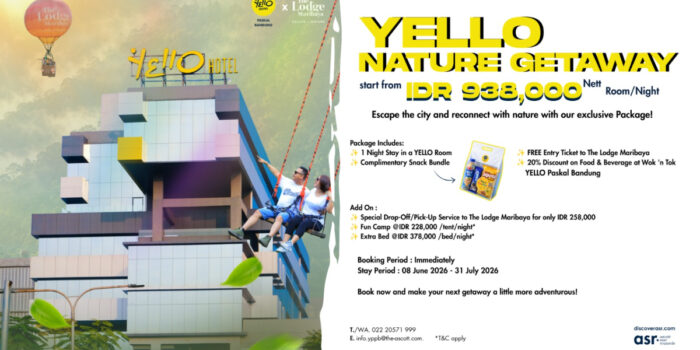 Libur Sekolah Makin Seru! YELLO Hotel Paskal Bandung dan The Lodge Maribaya Hadirkan YELLO Nature Getaway