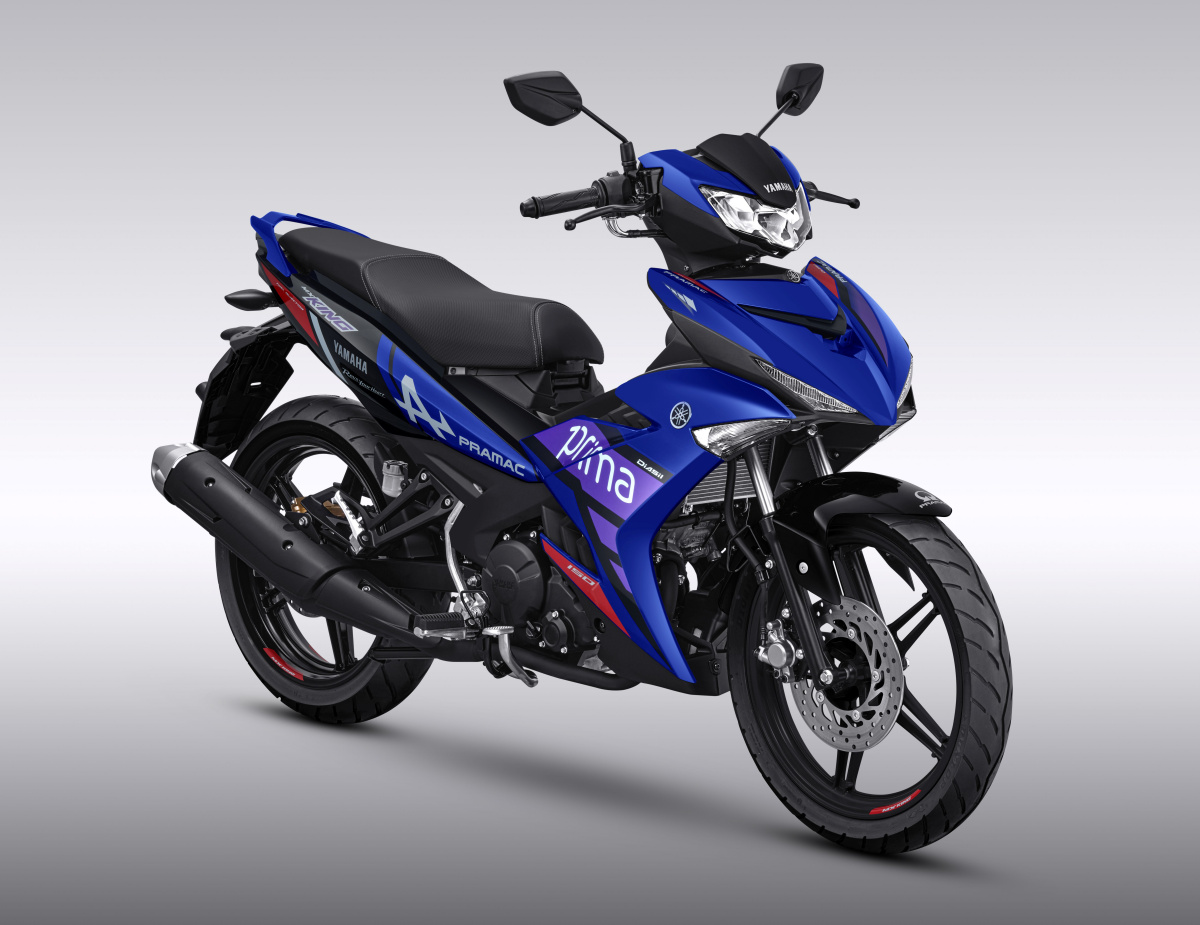 Yamaha MX King 150 menawarkan digital speedometer futuristik, mesin 150cc fuel injection 4 valve, tenaga 11,3 kW dan torsi 13,8 Nm untuk performa maksimal.