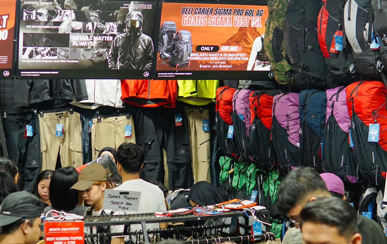 Monte Equipment Tampil di IndoFest 2026, Brand Outdoor Asal Bandung Hadirkan Carrier Anti Gravity Andalan