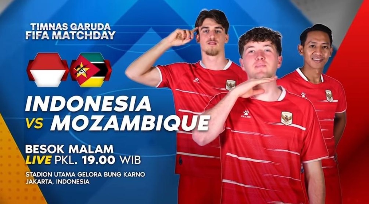 Indonesia vs Mozambique