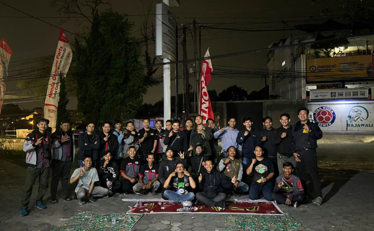 Kopdargab Honda Karisma Club Indonesia Regional Jabar Digelar di Tasikmalaya