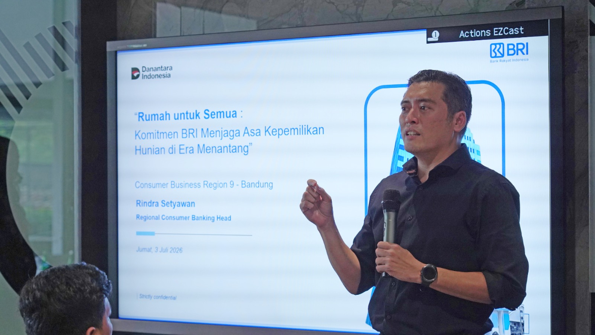 BRI RO Bandung menghadirkan program KPR suku bunga berjenjang mulai 4 persen fixed untuk membantu masyarakat memiliki rumah dengan cicilan lebih ringan dan terencana.