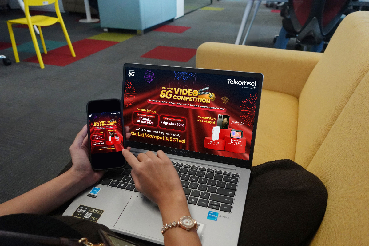 Telkomsel 5G Video Competition 2026 resmi dibuka. Upload video kreatif bertema Jakarta dan menangkan Xiaomi 15T Pro serta hadiah menarik