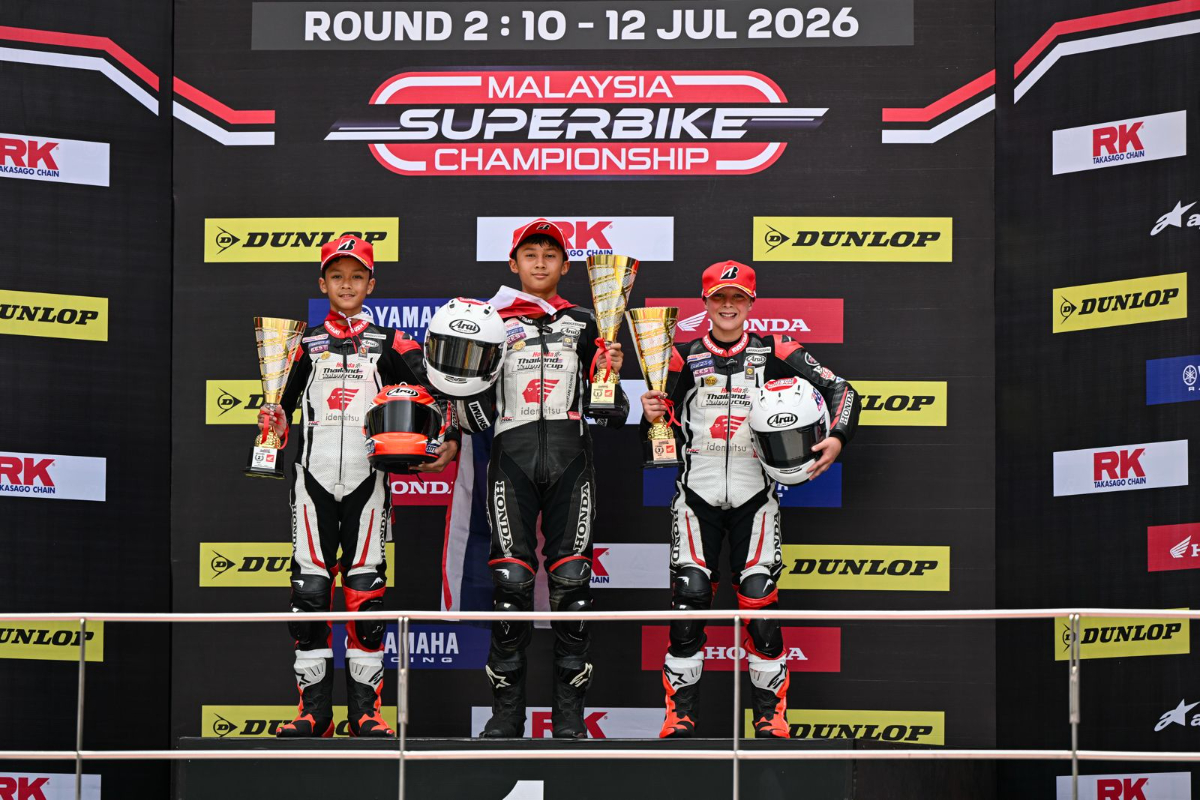 Pebalap Muda Astra Honda Melesat Raih Double Podium IHTTC 2026 Sepang