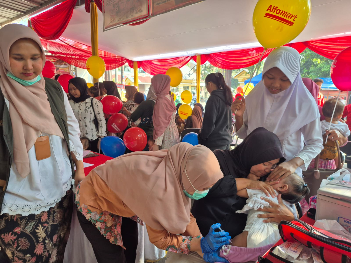 Alfamart dan Cussons Baby menggelar Sahabat Posyandu di 28 lokasi selama Juli 2026, menjangkau lebih dari 2.800 ibu dan anak.
