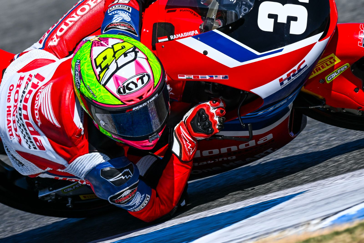 Ramadhipa memburu podium ketiga musim ini di Moto3 Junior World Championship 2026 Magny-Cours, Prancis, sekaligus mengincar puncak klasemen.
