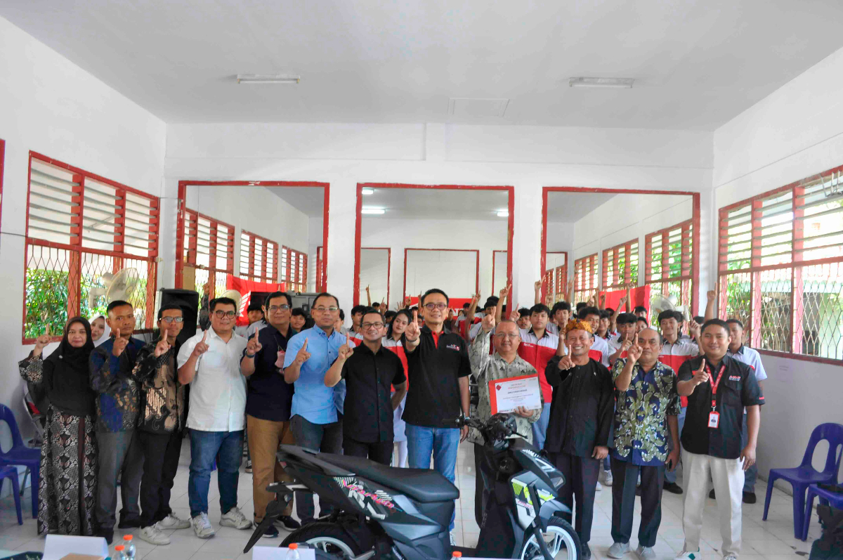 Astra Honda Berbagi Ilmu bersama SMK PANDU 2 Bogor