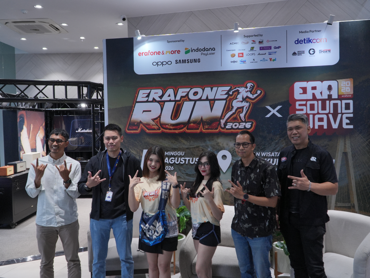 erafone Run 2026 Resmi Hadir di Bandung, Hadirkan Pengalaman Trail Run yang Memadukan Sport, Music, dan Lifestyle