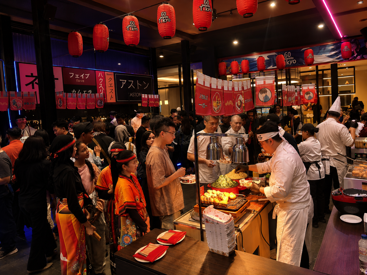 Japanese Street Food Festival 60 Seconds to Tokyo